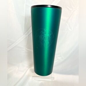 Retired Starbucks Dark Green Tumbler.
